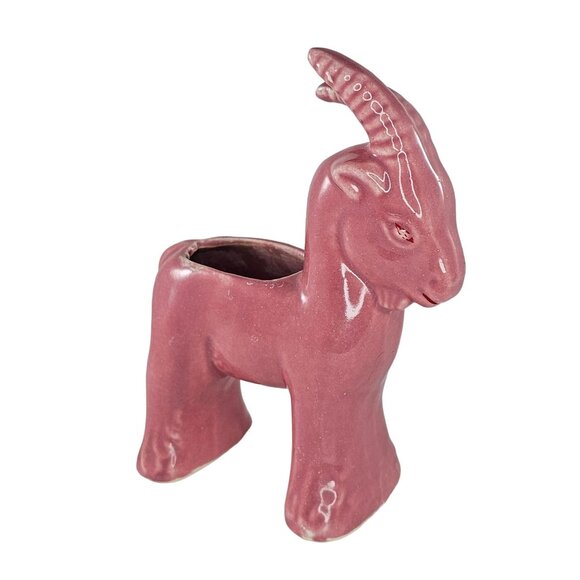 Shawnee Pottery Other - Shawnee Pottery Pink Goat Planter Animal Figurine Vintage